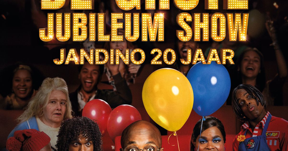 Jandino | DE GROTE JUBILEUMSHOW | 13 jan